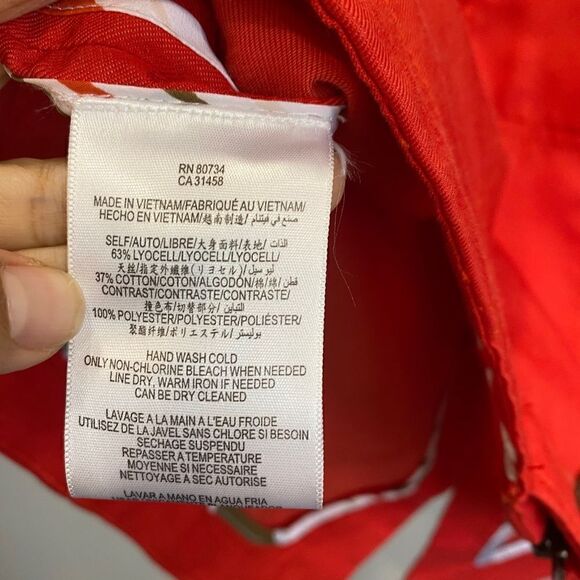 BCBGrneration Orange Hooded Coat - Picture 7 of 11